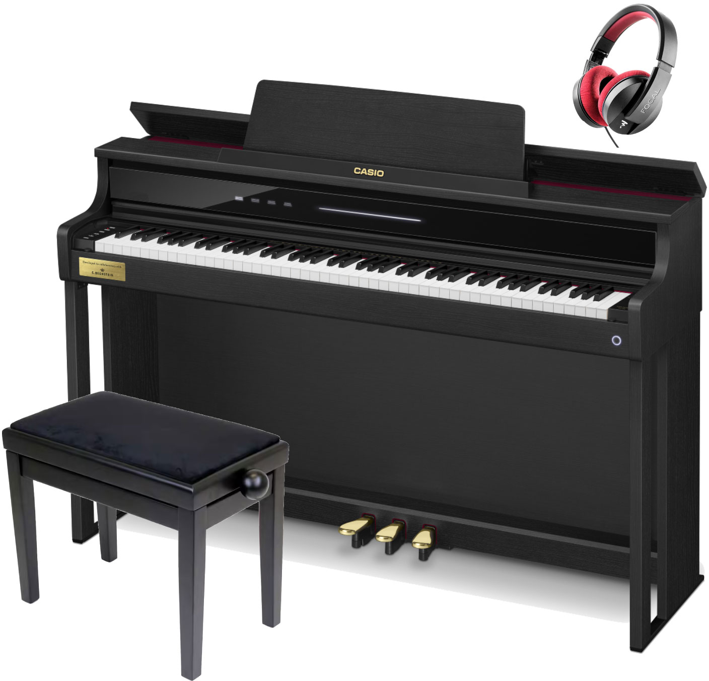 CASIO AP-750 Black + Free Accessories