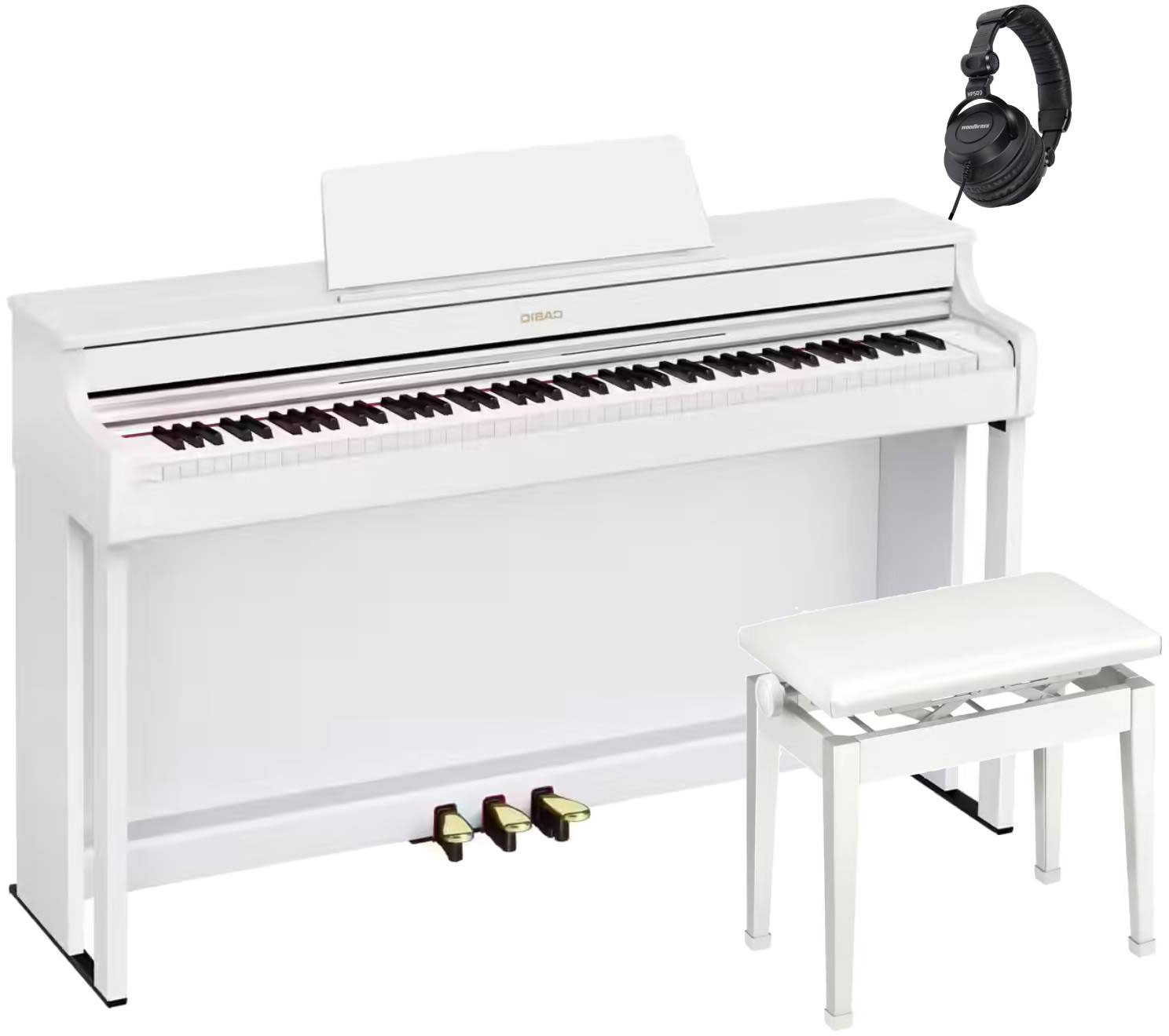 CASIO Pack Deluxe AP-300 Blanc