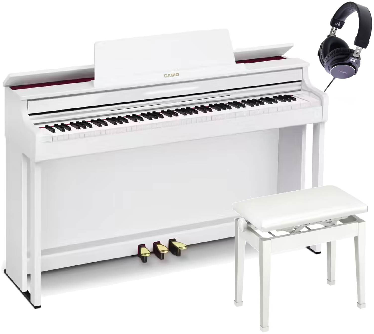 CASIO AP-550 White + Accessories