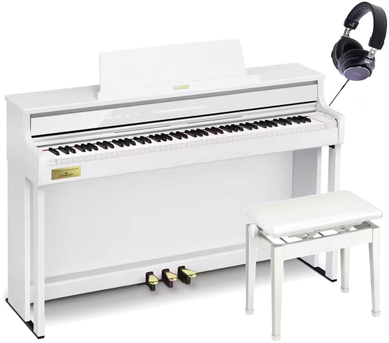 CASIO AP-750 white + Accessories