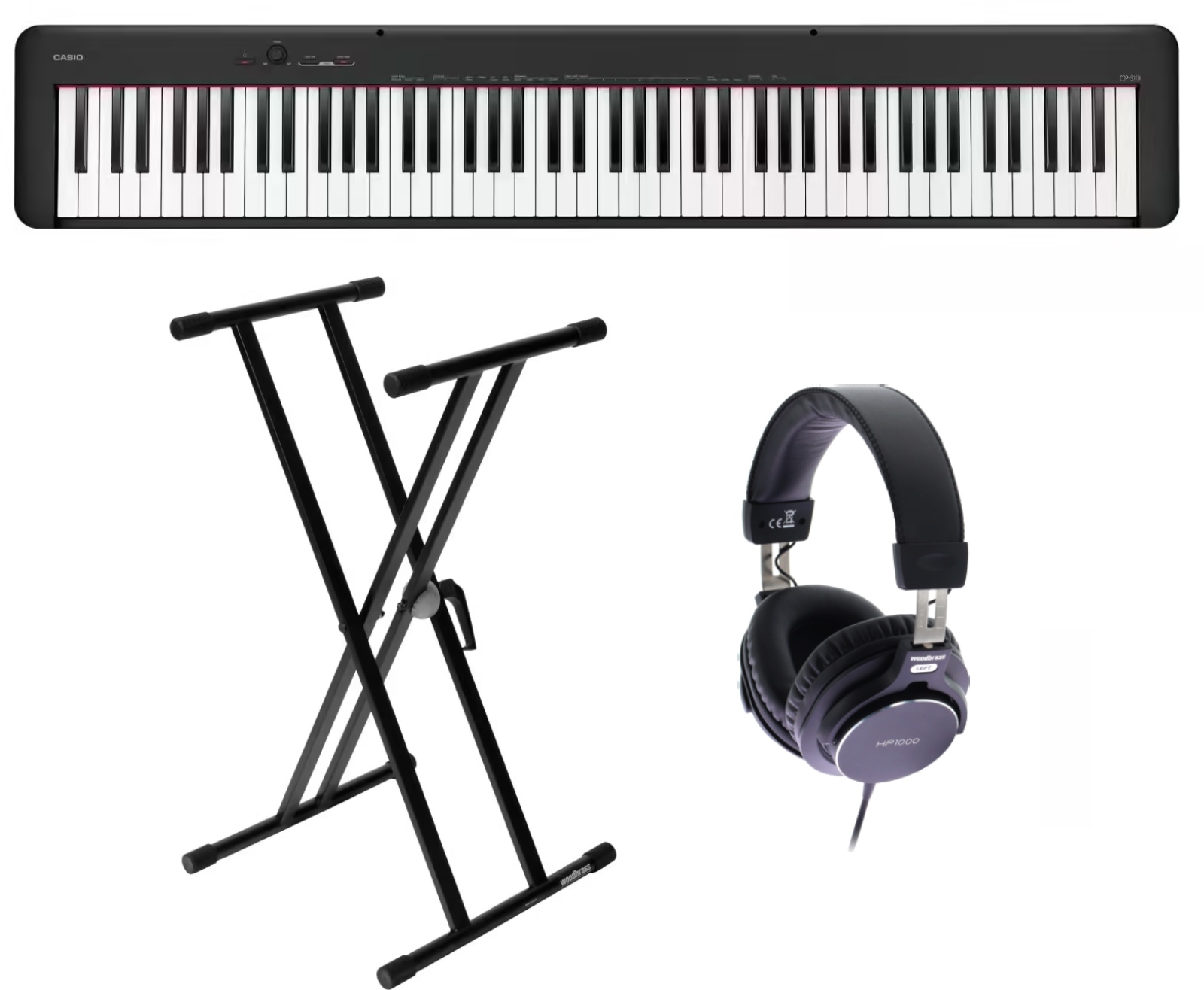 CASIO CDP-S110 BK + STAND + HEADPHONES