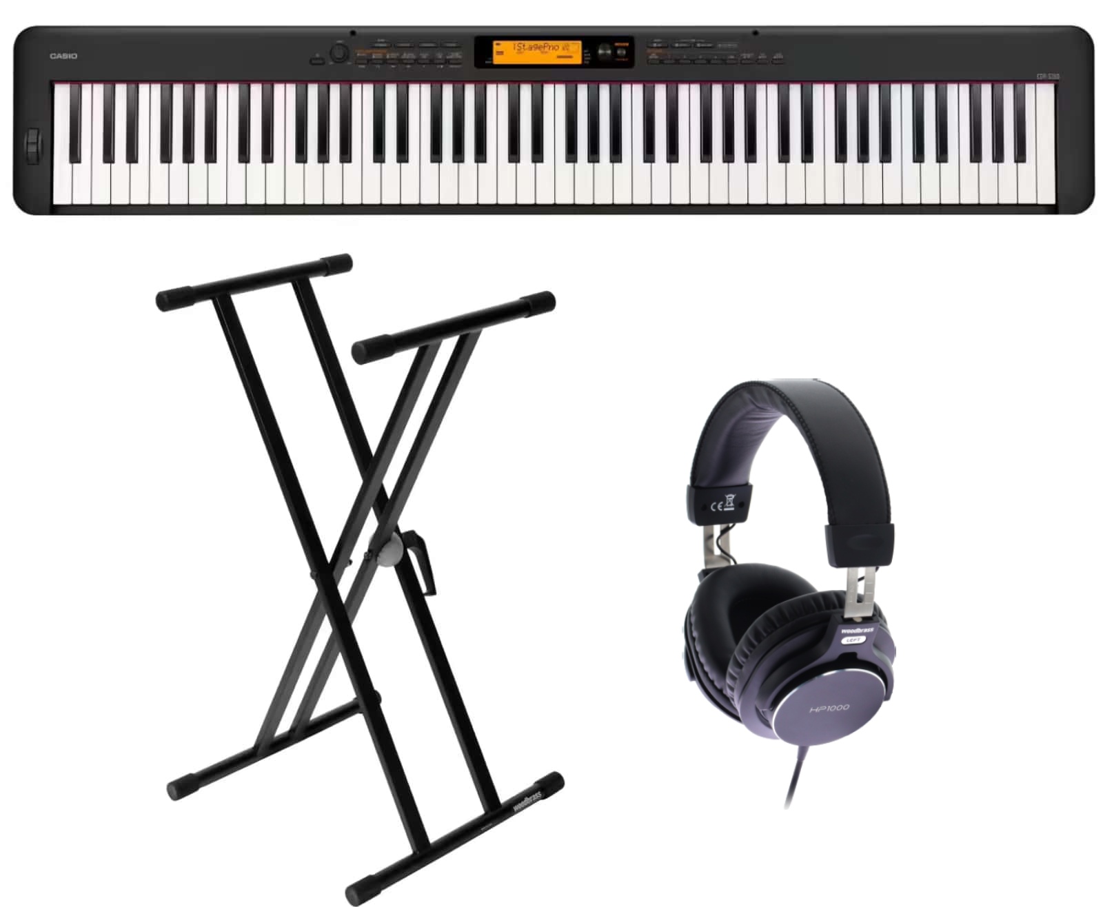 CASIO CDP-S360 + STAND + HEADPHONES