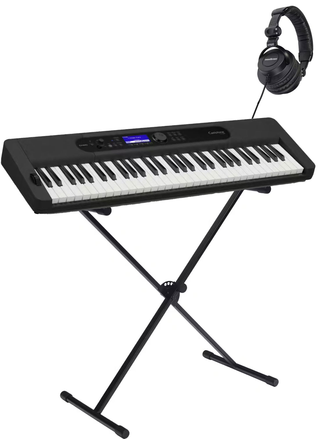 CASIO CT-S400 with his bench and his headphone