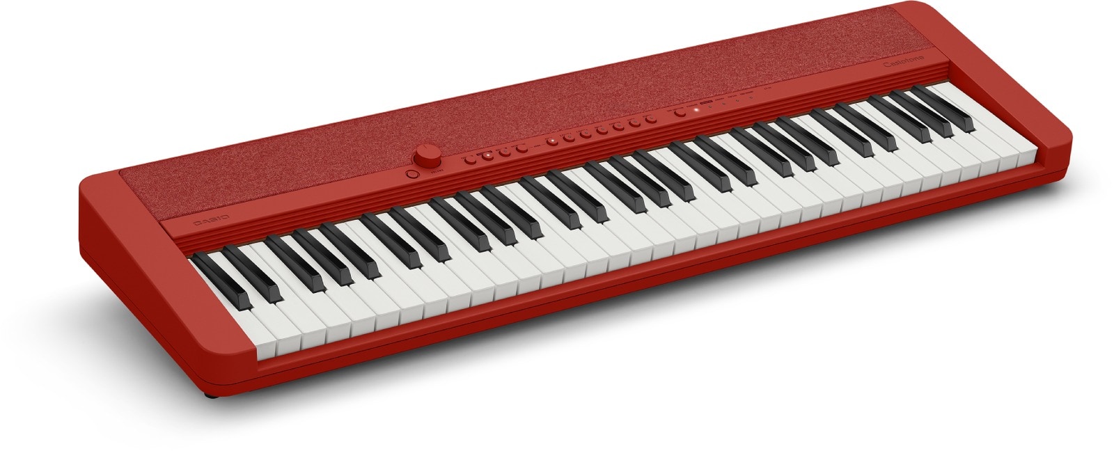 Clavier compact Casio CT S 1 RD avec 61 touches et sonorités vintage Rouge  - Cdiscount Instruments de musique