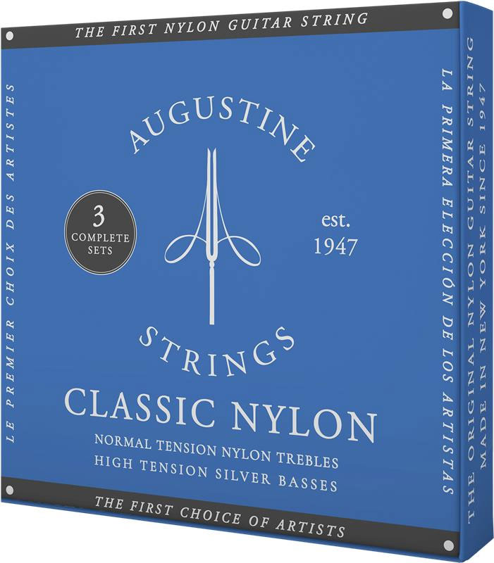 AUGUSTINE STANDARD BLEU TIRANT FORT PACK DE 3