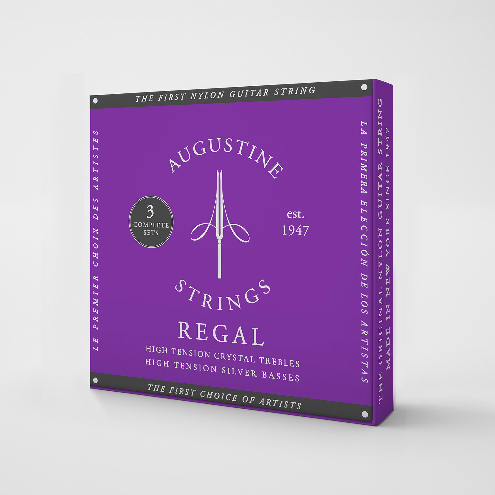 AUGUSTINE REGAL BLEU TIRANT FORT PACK DE 3
