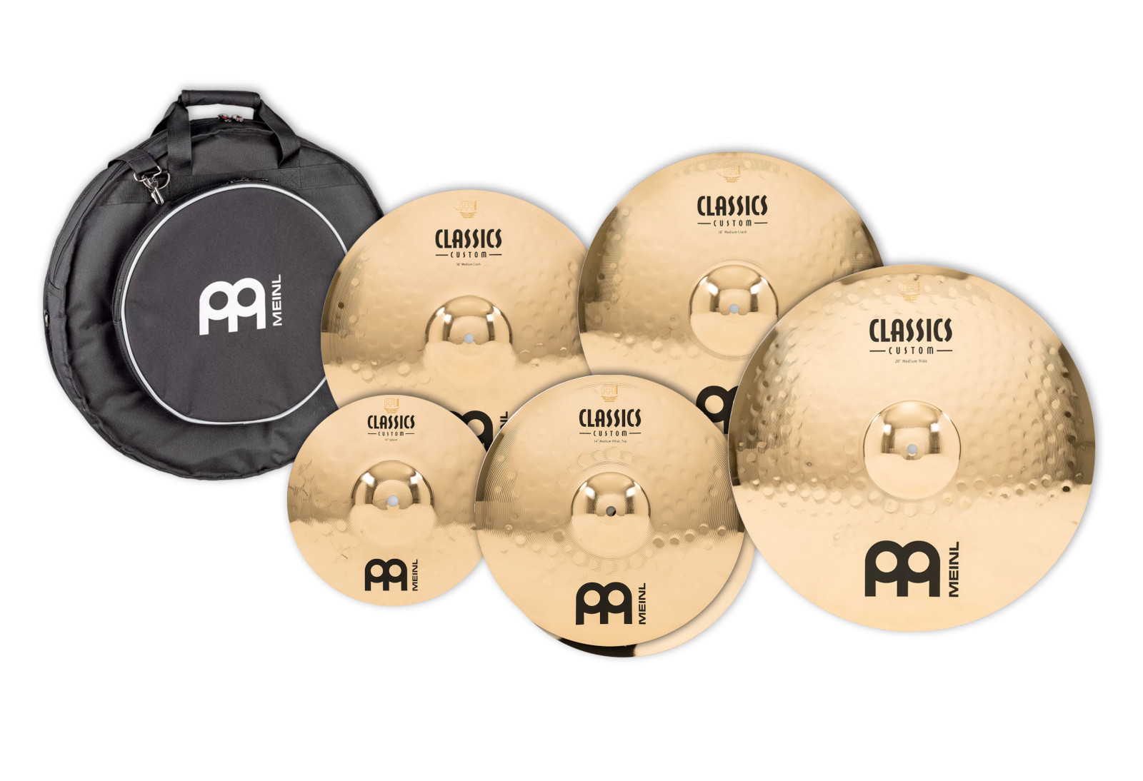 MEINL CCD141620 - SET CLASSIC CUSTOM DARK 14-16-20