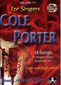 AEBERSOLD Aebersold N°117 - Cole Porter For Singers + CD