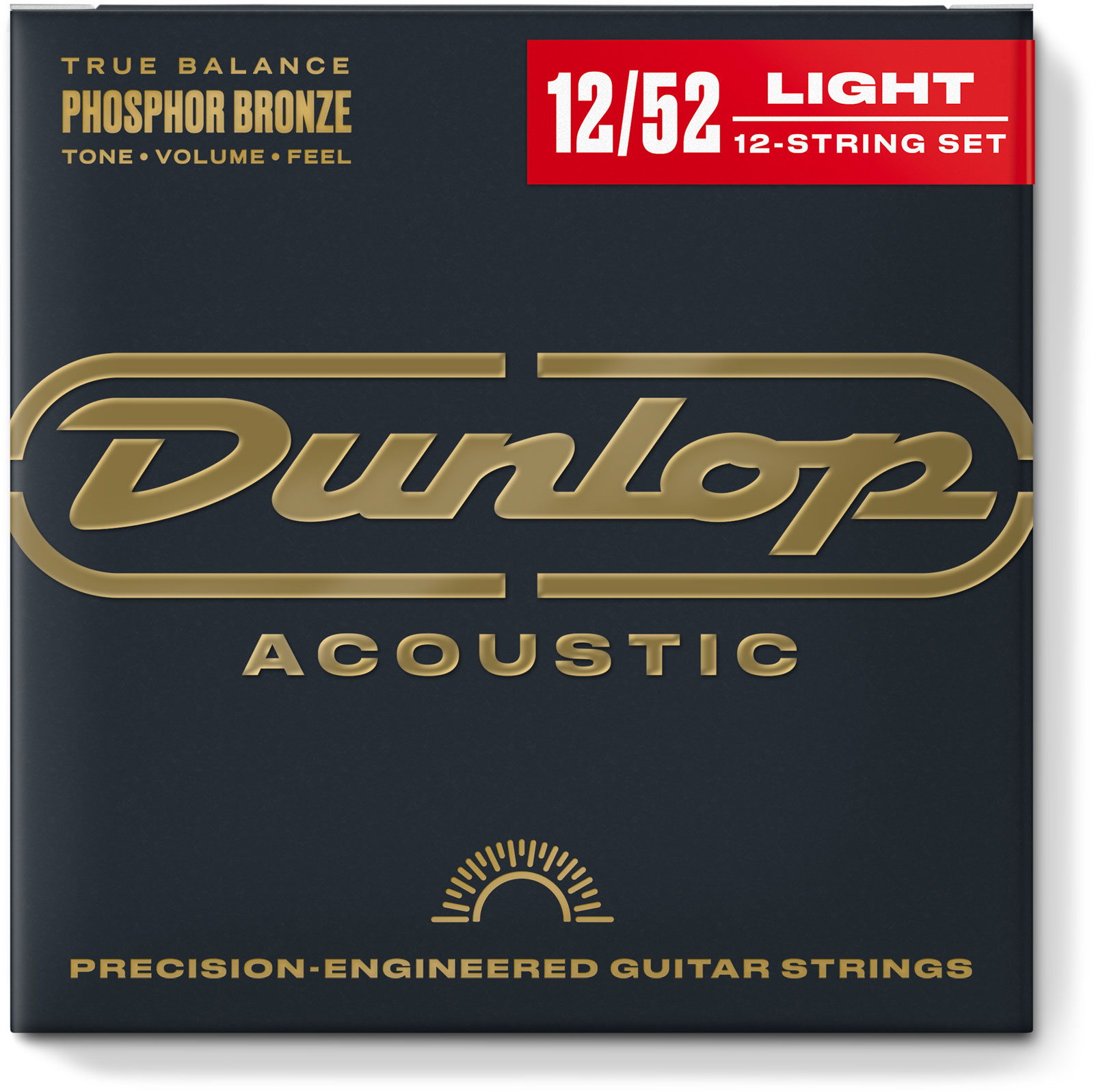 JIM DUNLOP DAP1252j Phosphor Bronze Medium 12C 12-52