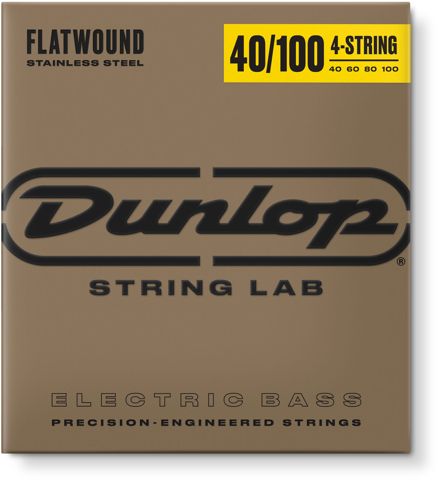 JIM DUNLOP DBFS40100 Stainless Steel Filets Plats Long Scale 40-100