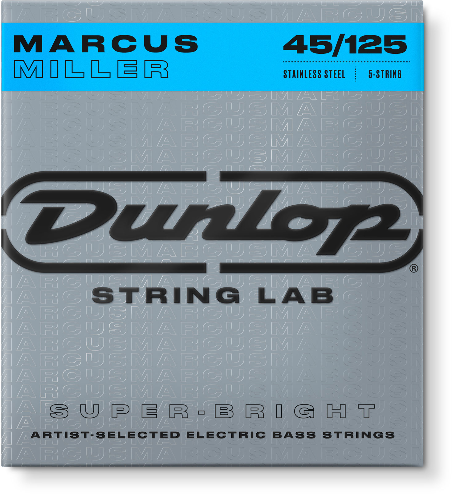 JIM DUNLOP DBMMS45125 MARCUS MILLER STAINLESS STEEL MEDIUM 5C 45-125