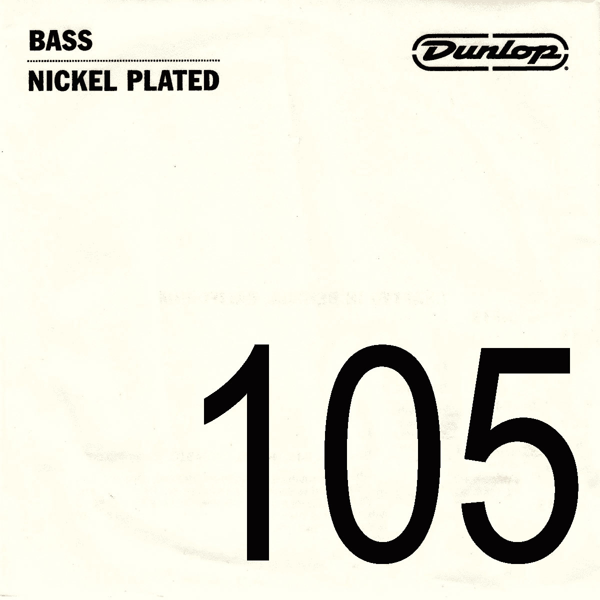 JIM DUNLOP NICKEL THREADED BASS STRING .105