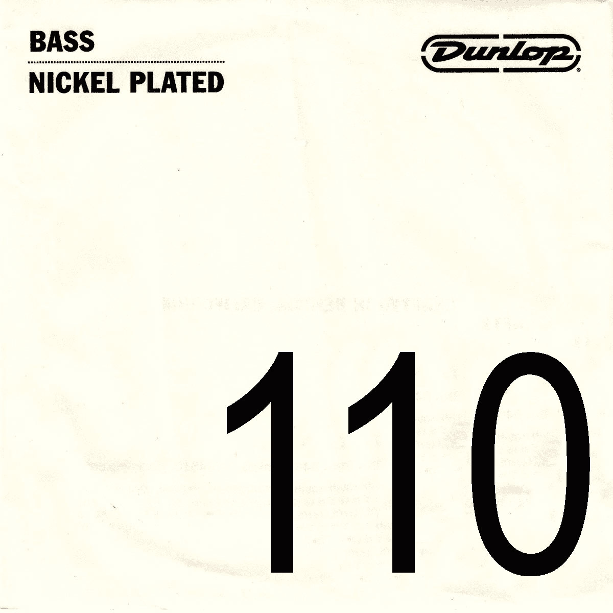 JIM DUNLOP NICKEL THREADED BASS STRING .110