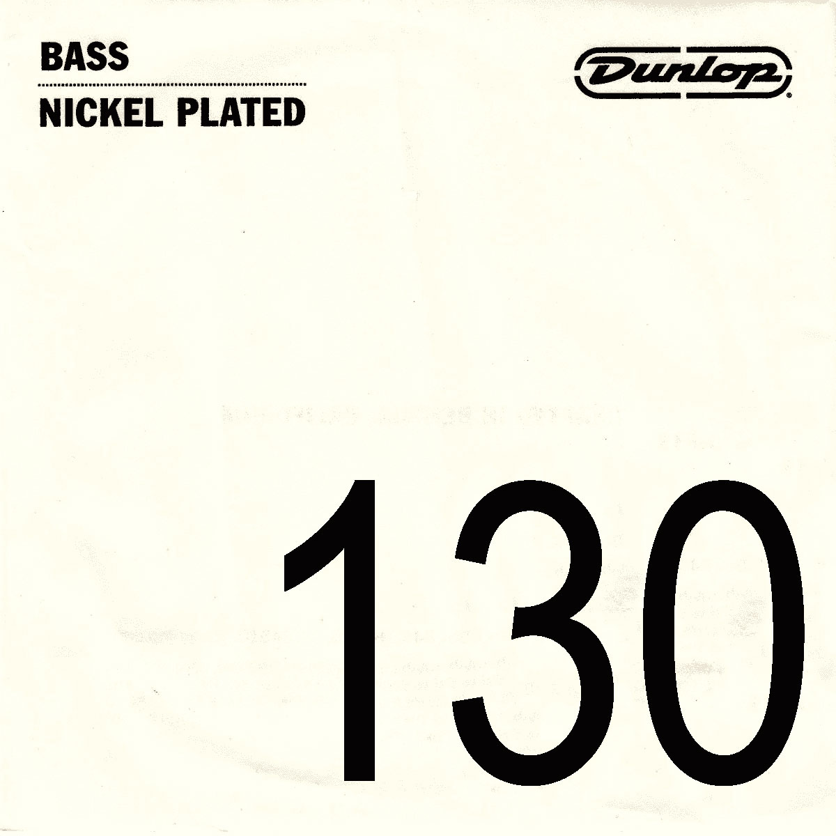 JIM DUNLOP NICKEL THREADED BASS ROPE .130
