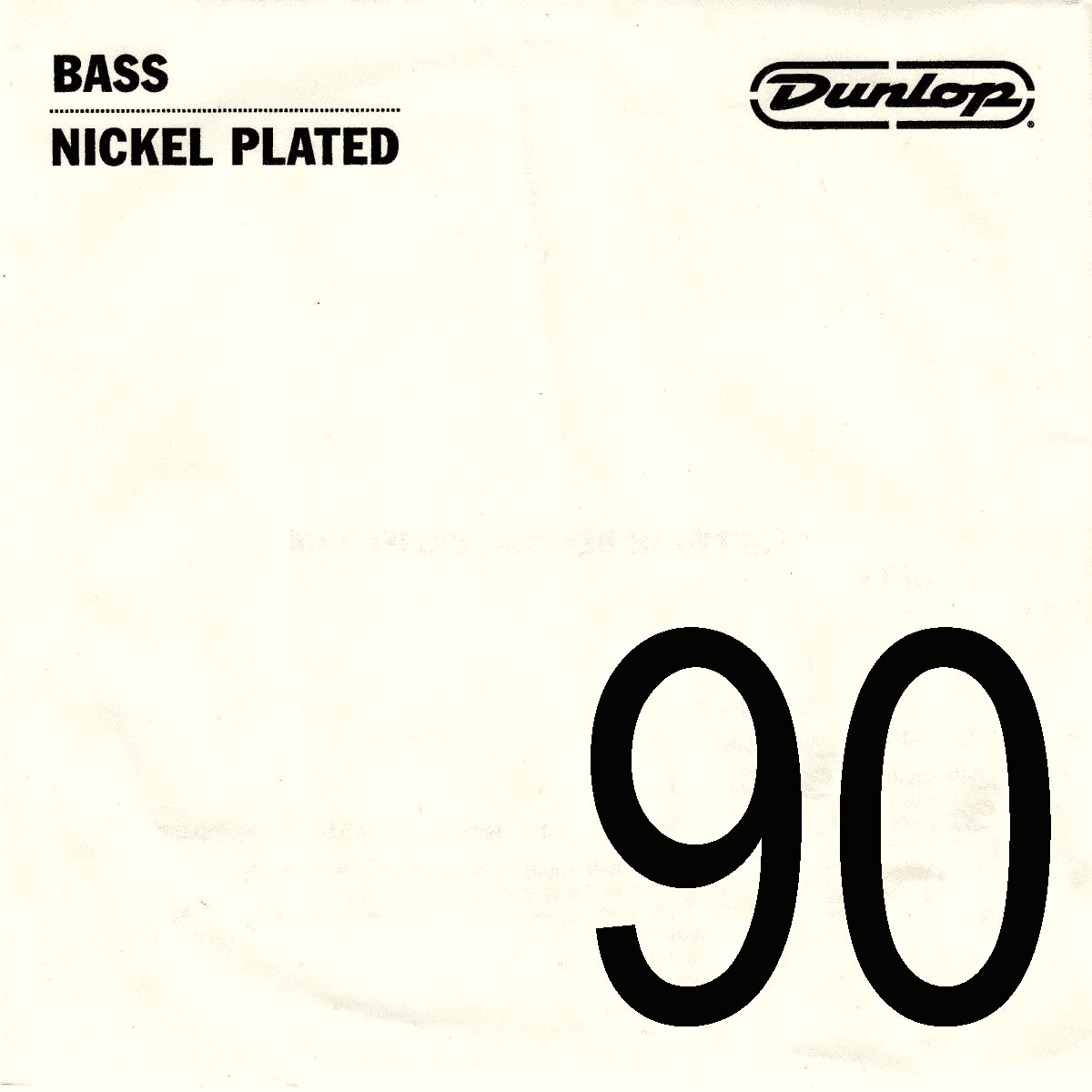 JIM DUNLOP NICKEL THREADED BASS ROPE .090