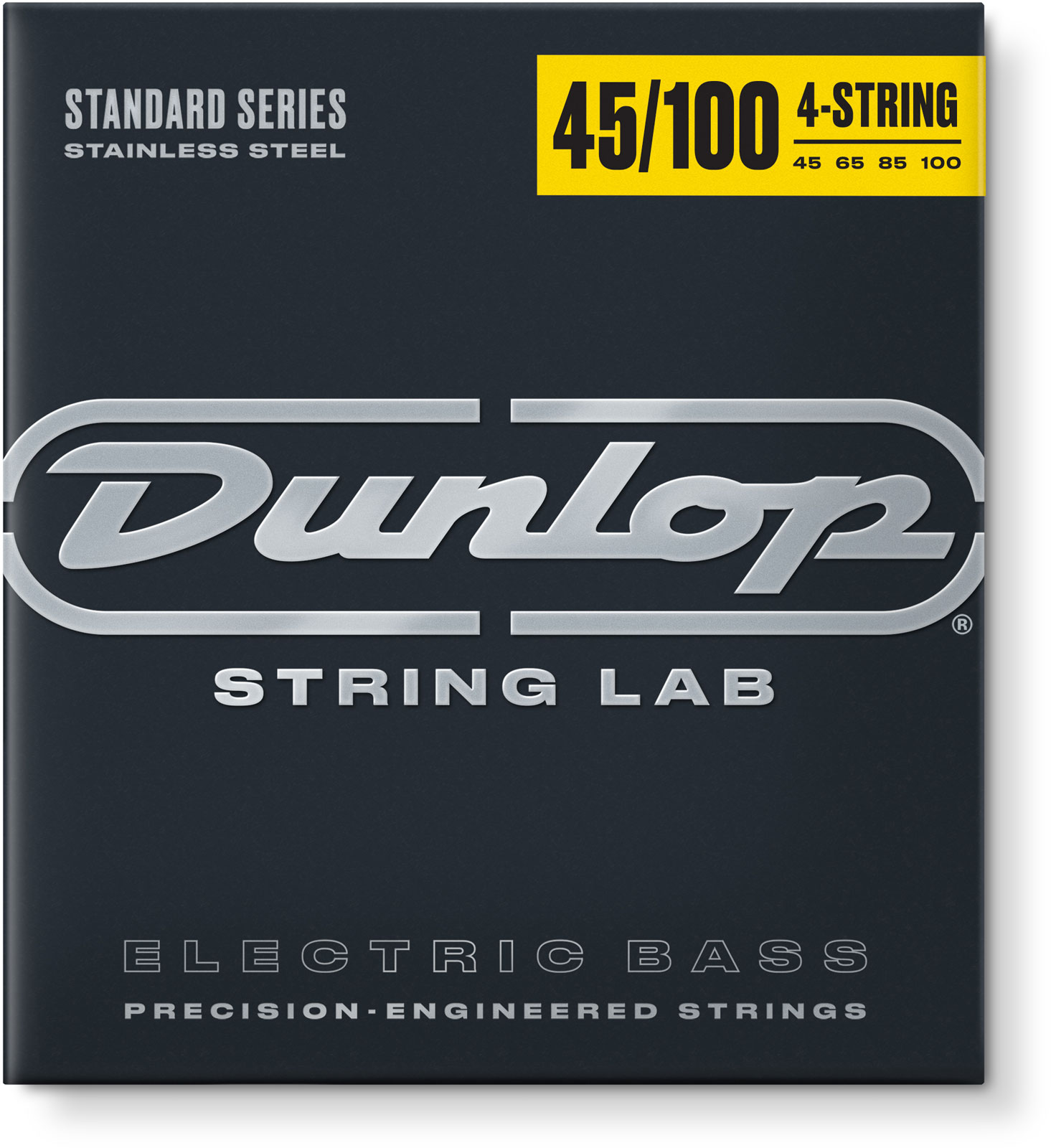 JIM DUNLOP STAINLESS STEEL MEDIUM LIGHT BASS STRINGS