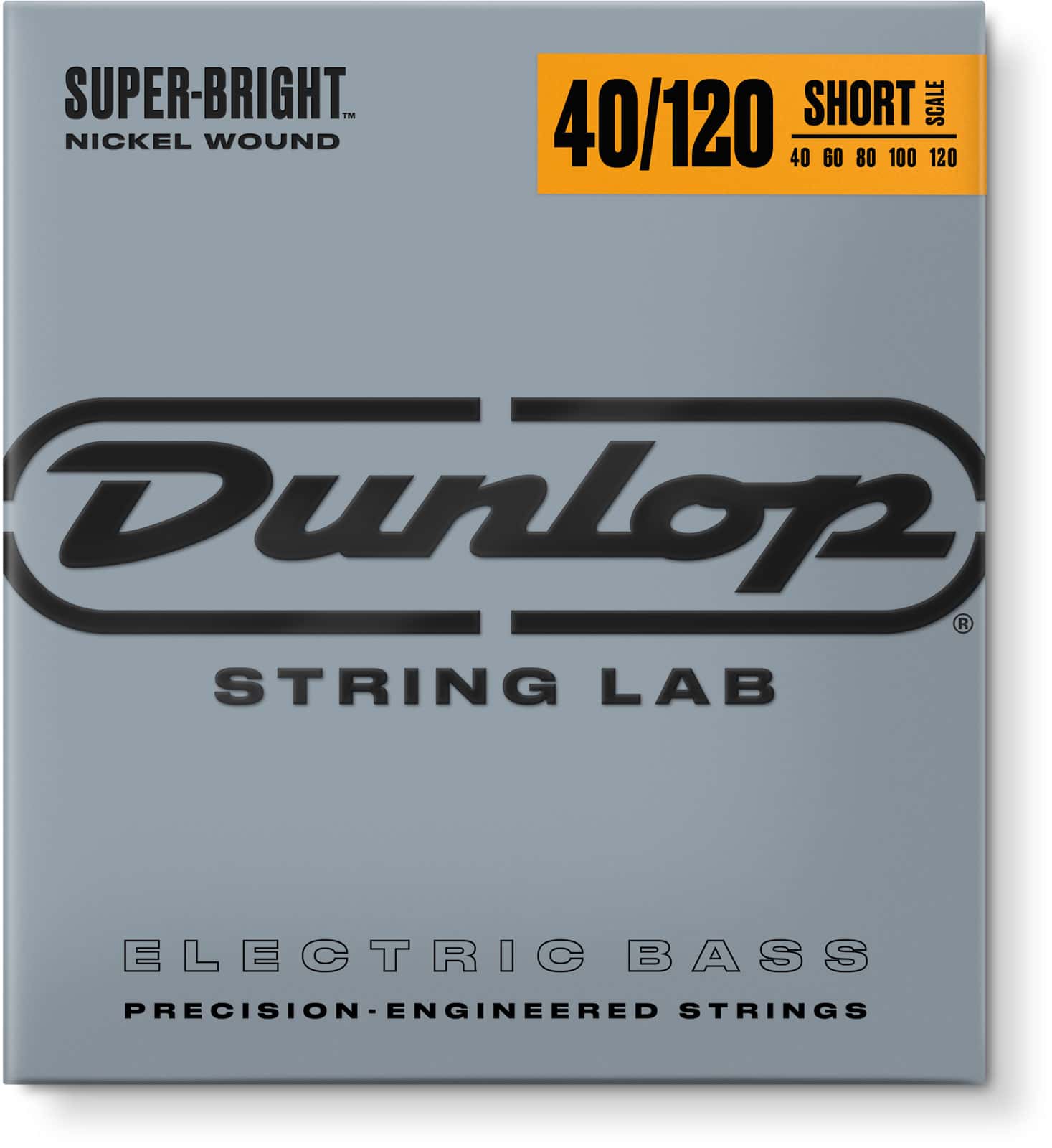 JIM DUNLOP DBSBN40120S NICKEL WOUND PLATED STEEL SHORT 5C 40-120