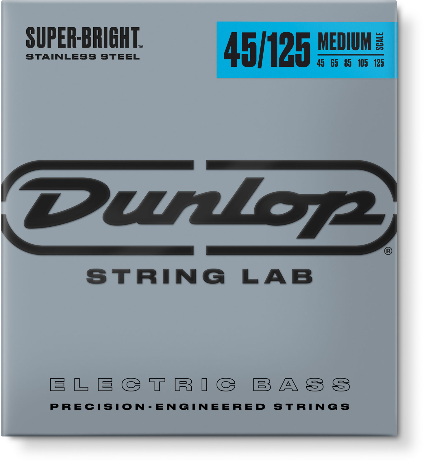 JIM DUNLOP BASS SET SB STEEL MEDIUM 45-125 5 STRINGS