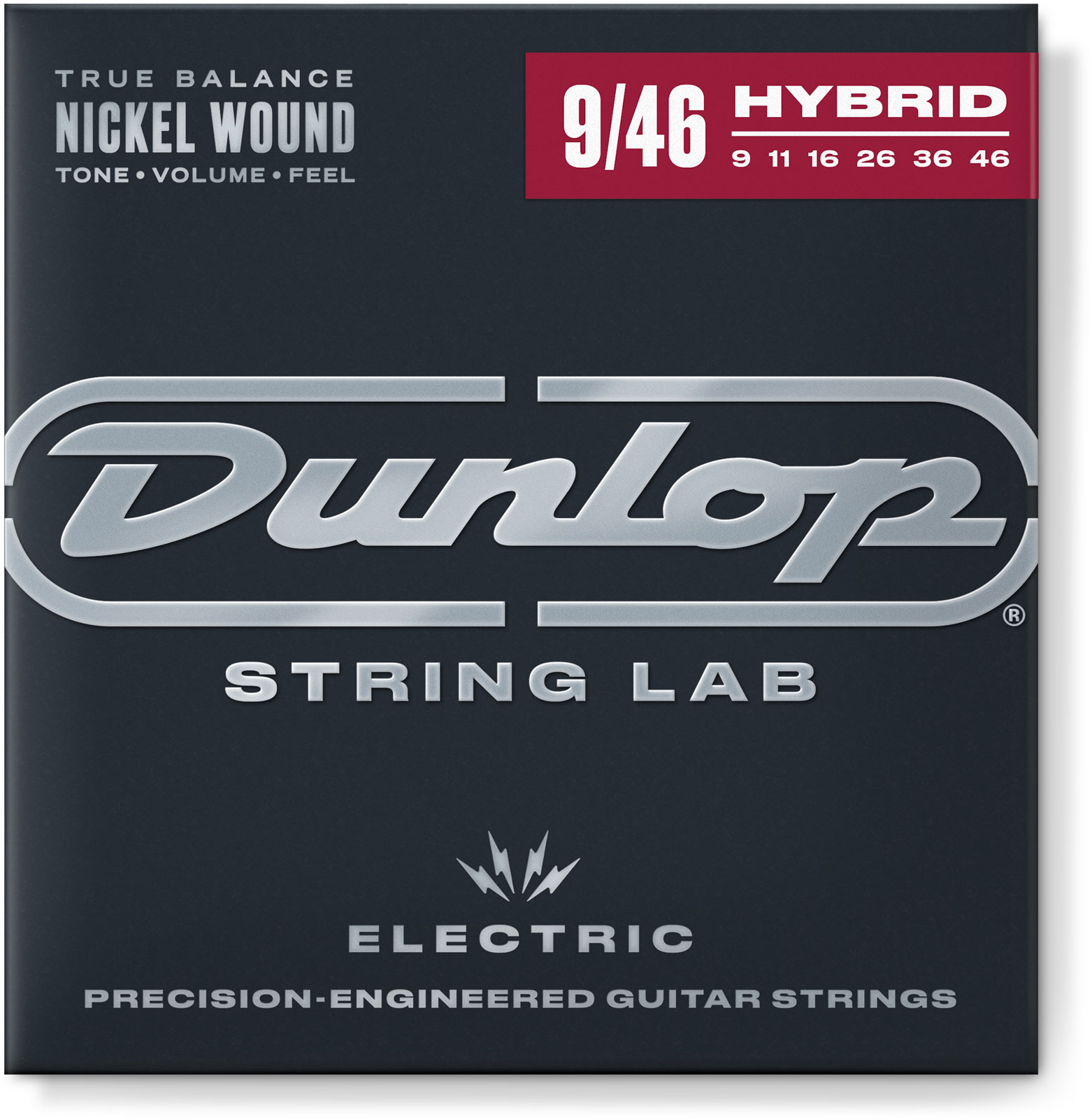 JIM DUNLOP DEN0946 Electric Nickel Light Heavy 9-46