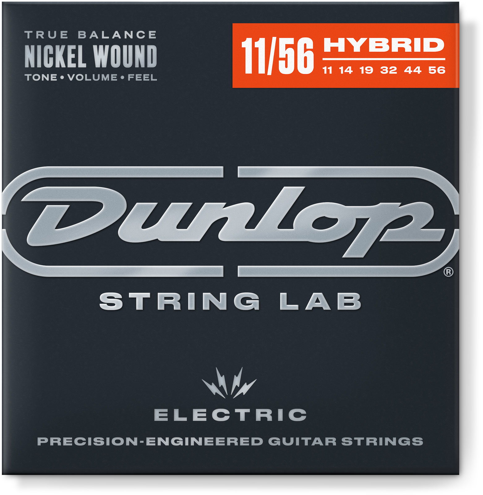 JIM DUNLOP Jeux Nickel Plated Steel 11-56