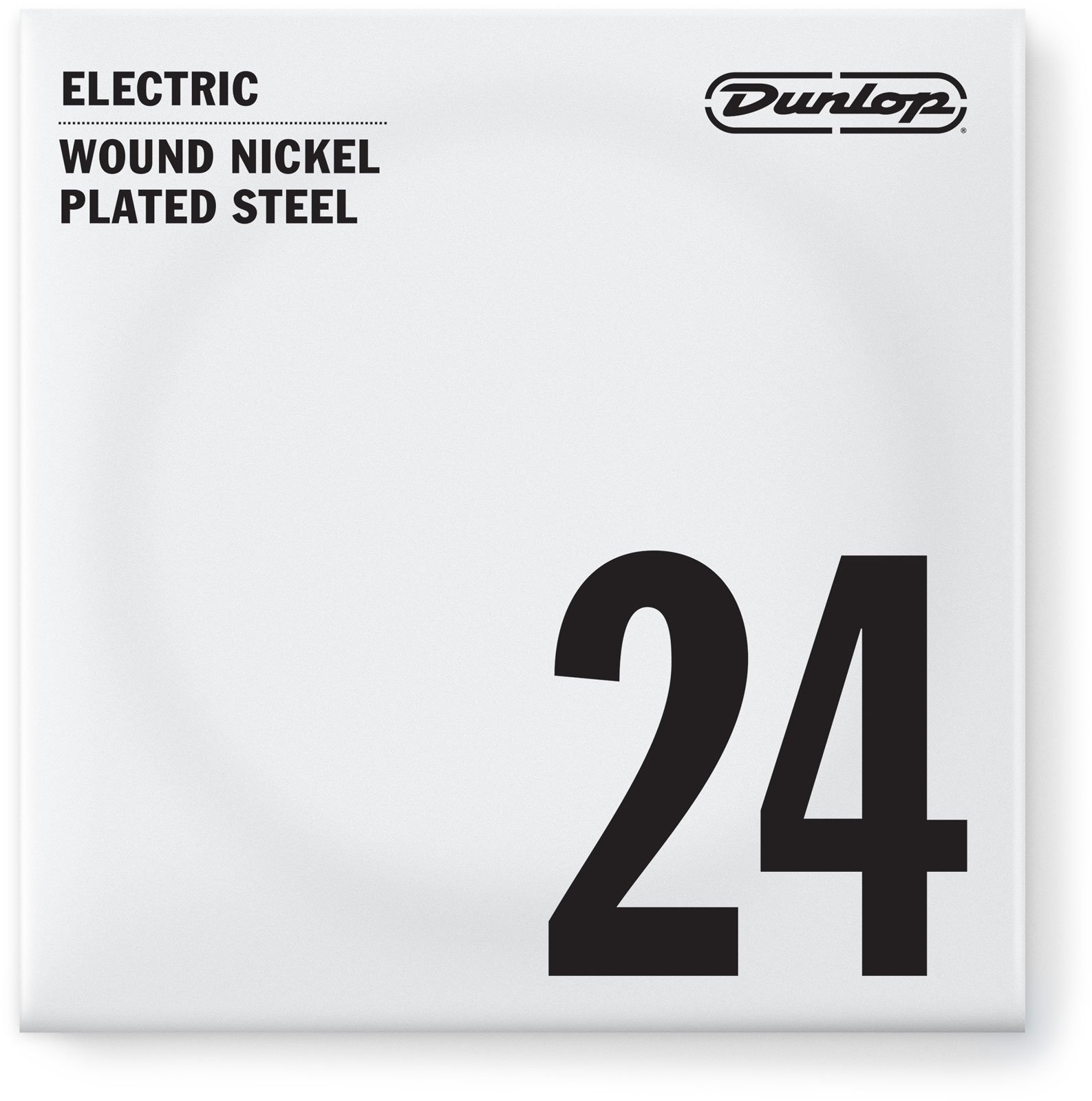 JIM DUNLOP NICKEL PLATED STEEL ELECTRIC STRINGS UNIT ROUND THREAD 024