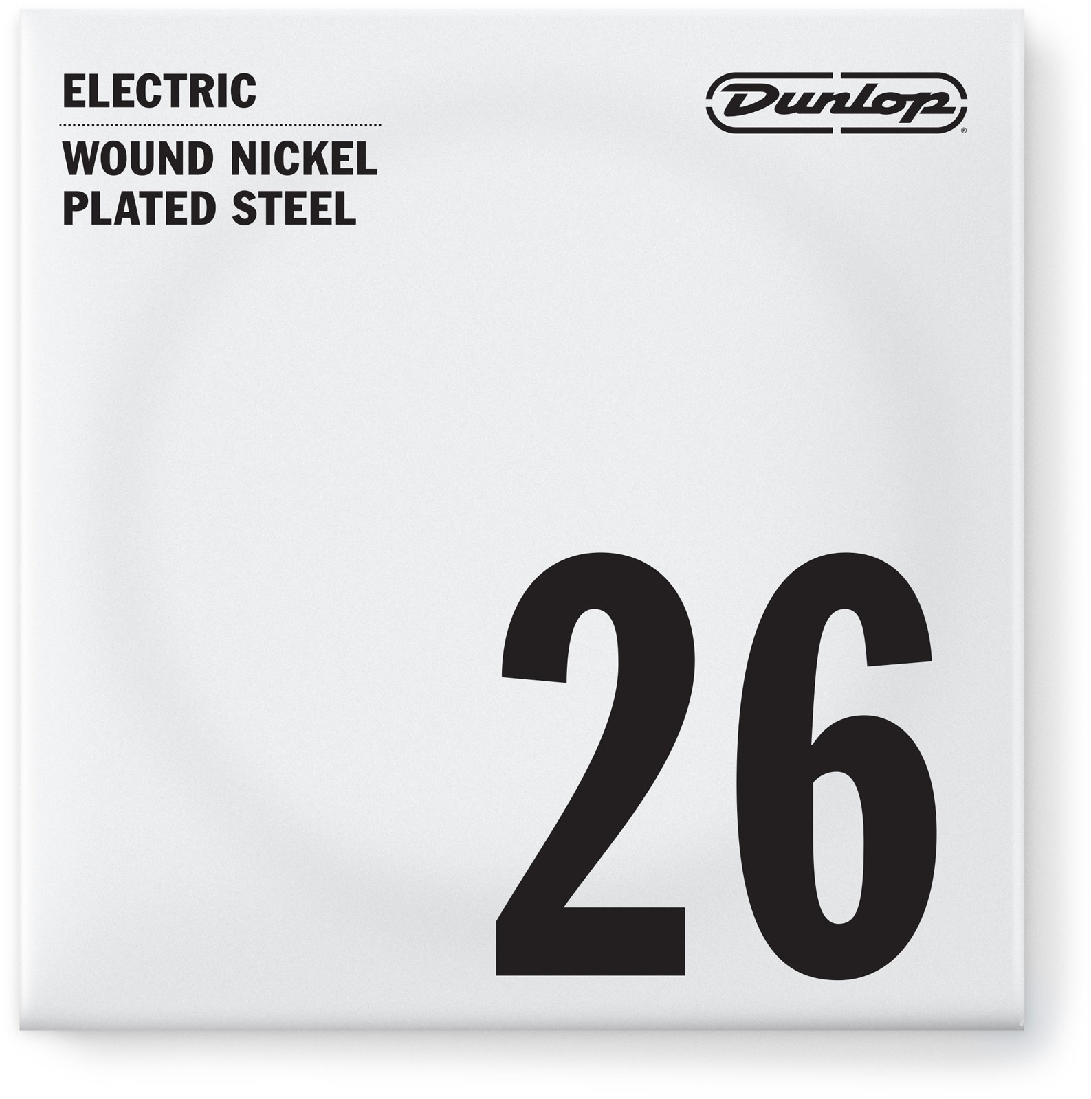 JIM DUNLOP Nickel Plated Steel File Rond 26