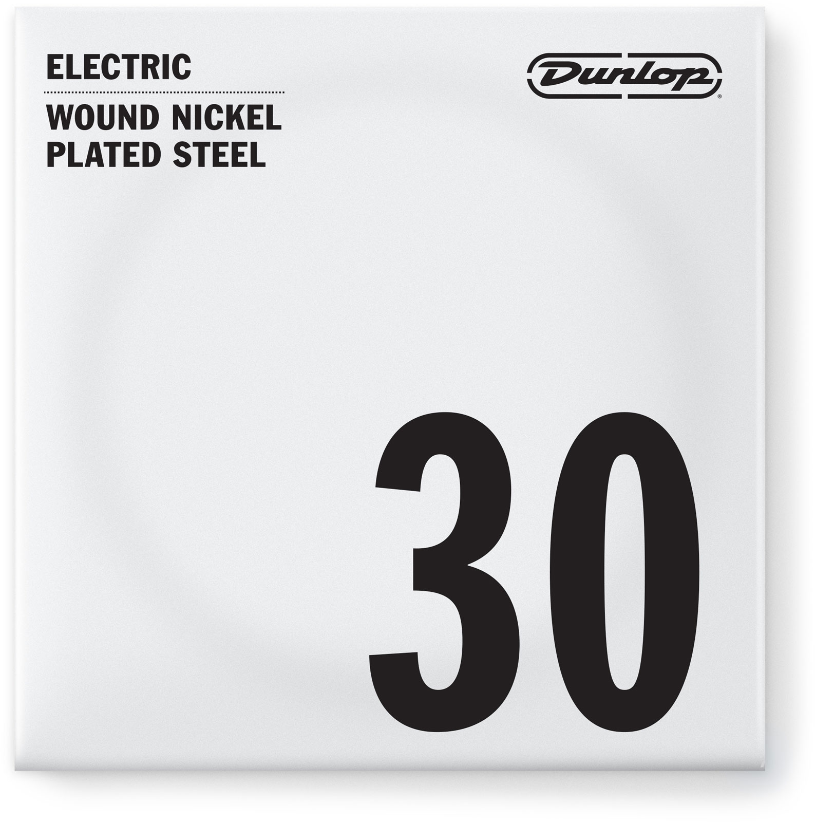 JIM DUNLOP NICKEL PLATED STEEL ELECTRIC STRINGS UNIT ROUND THREAD 030