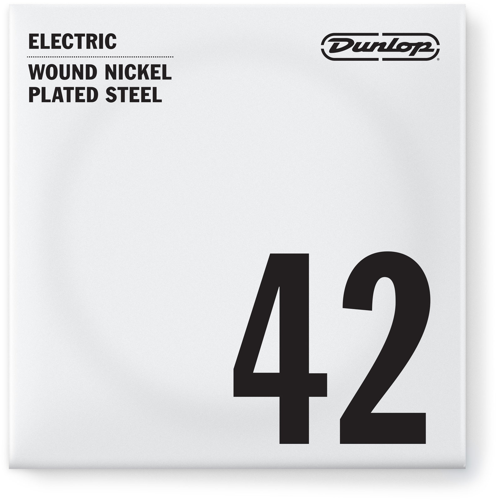 JIM DUNLOP NICKEL PLATED STEEL ELECTRIC STRINGS UNIT ROUND THREAD 042