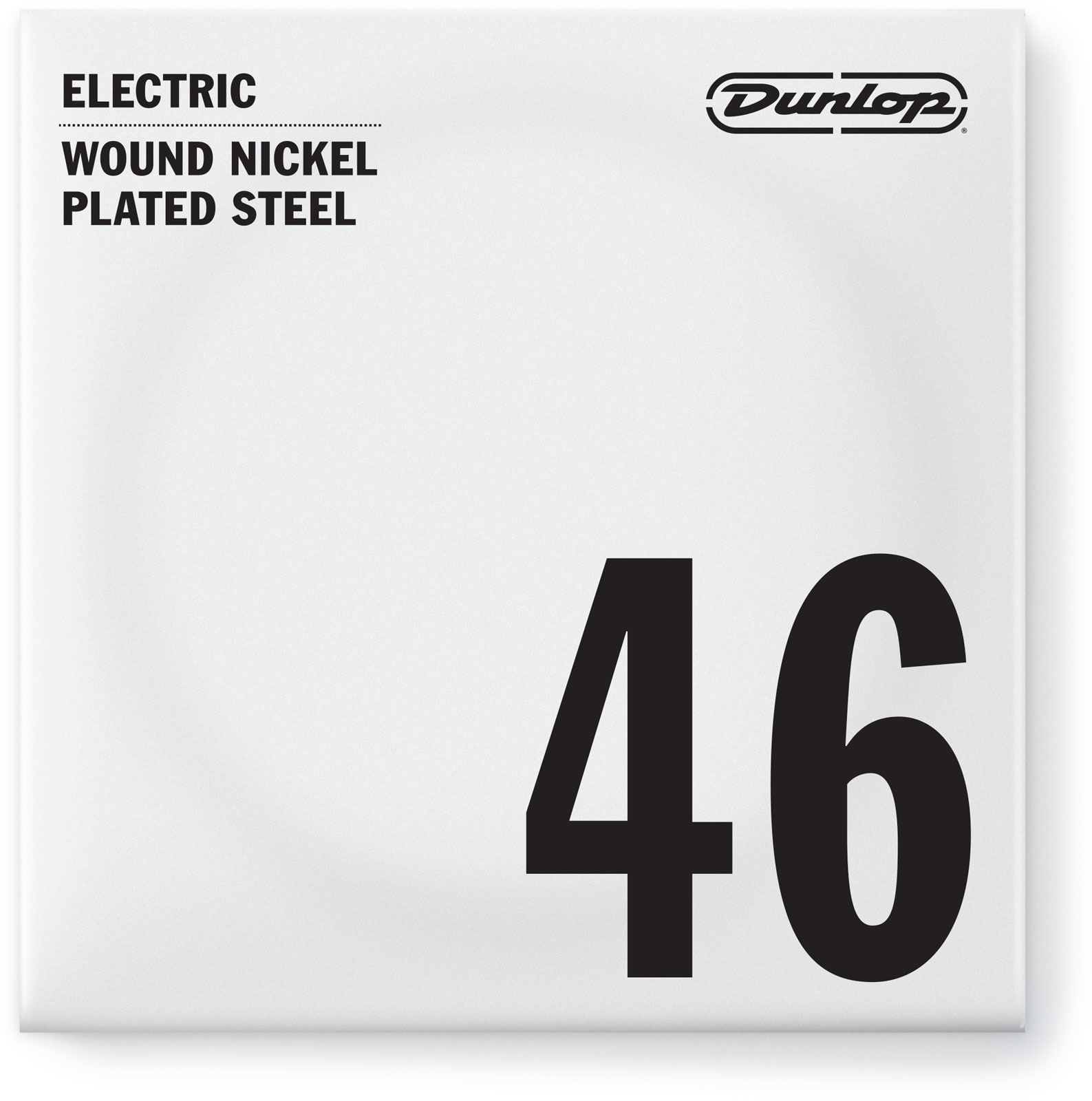 JIM DUNLOP ELECTRIC STRINGS NICKEL PLATED STEEL UNIT ROUND THREAD 046