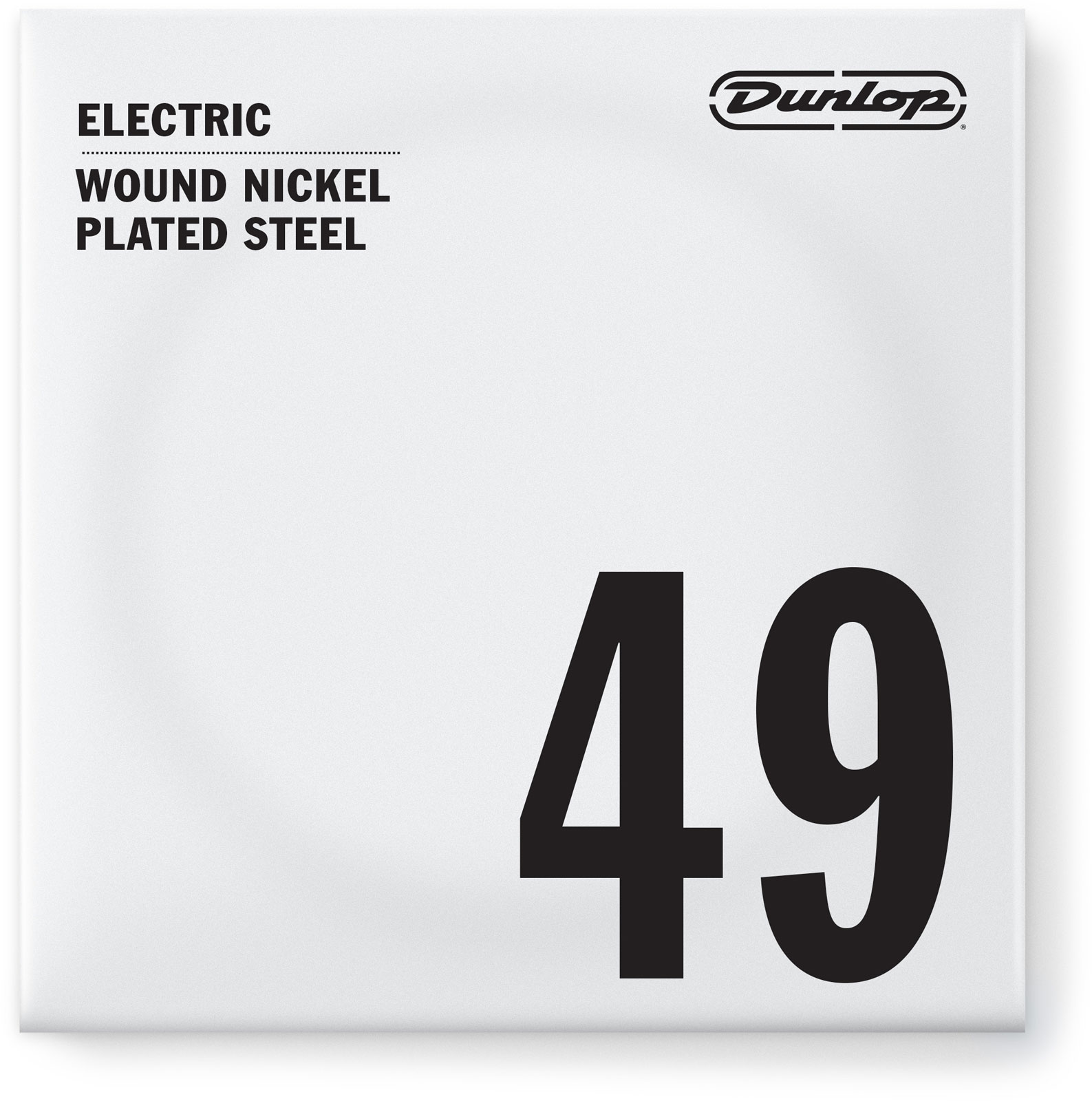 JIM DUNLOP Nickel Plated Steel File Rond 49