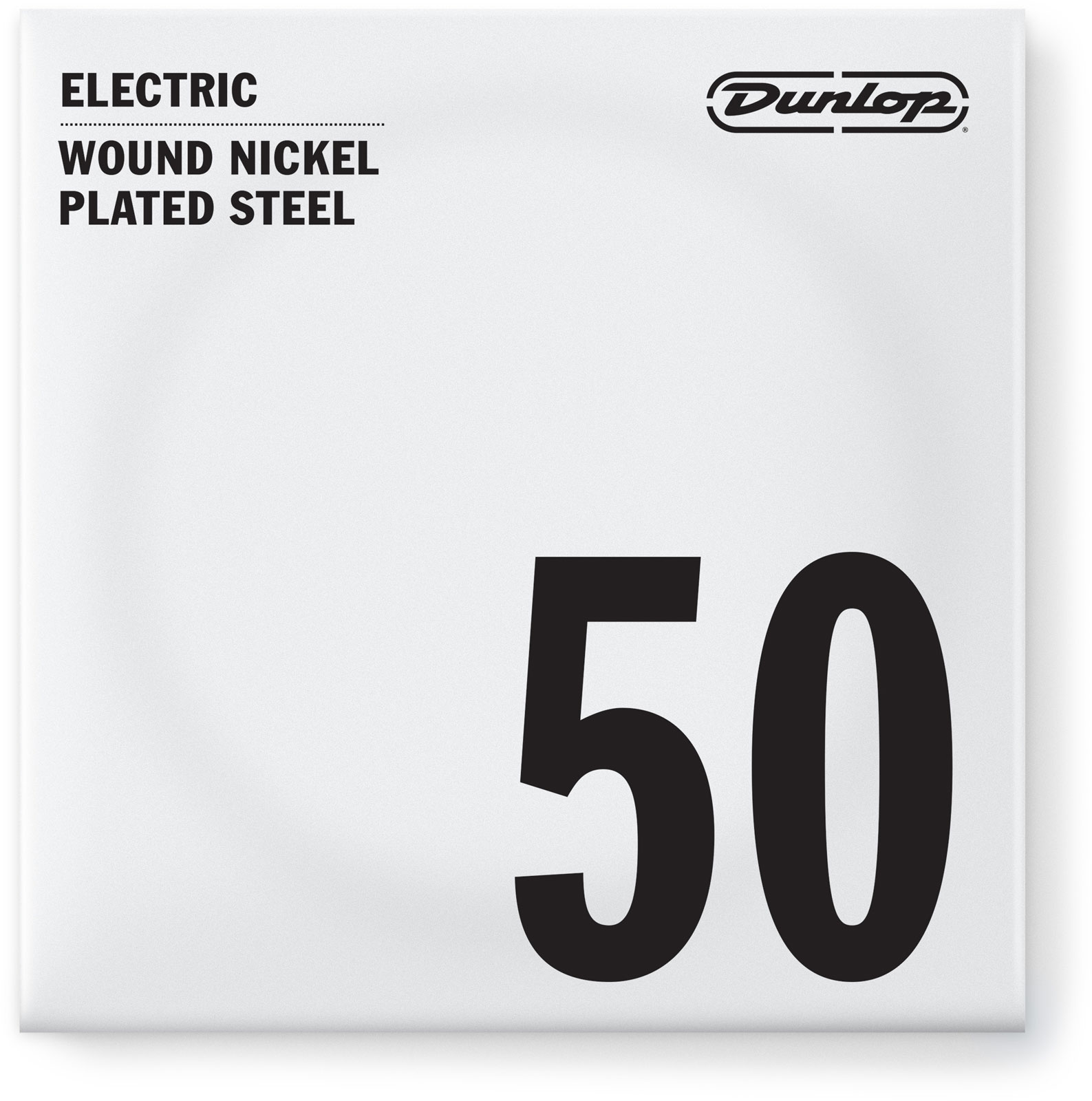 JIM DUNLOP ELECTRIC STRINGS NICKEL PLATED STEEL UNIT ROUND THREAD 050