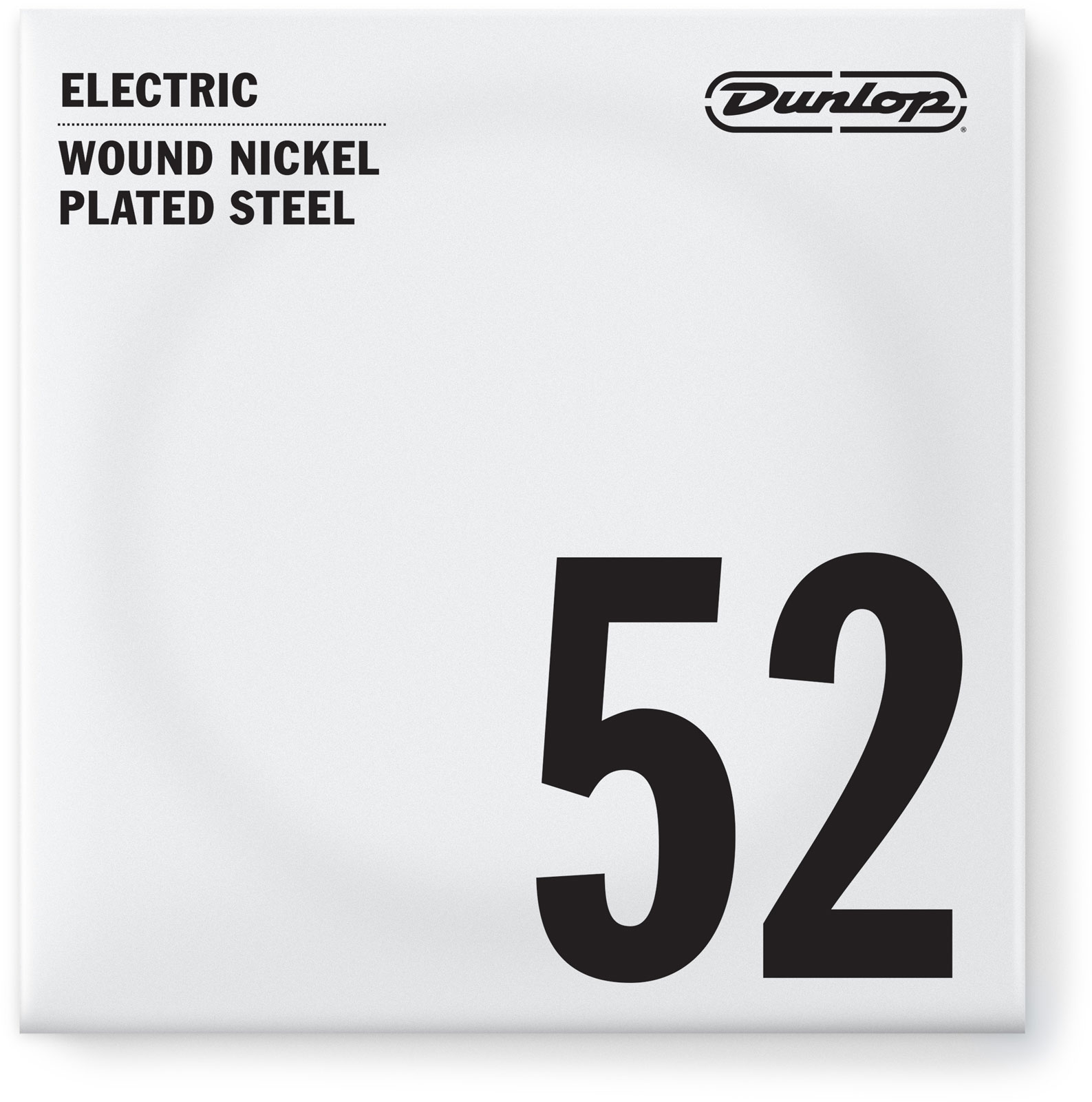 JIM DUNLOP ELECTRIC STRINGS NICKEL PLATED STEEL UNIT ROUND THREAD 052