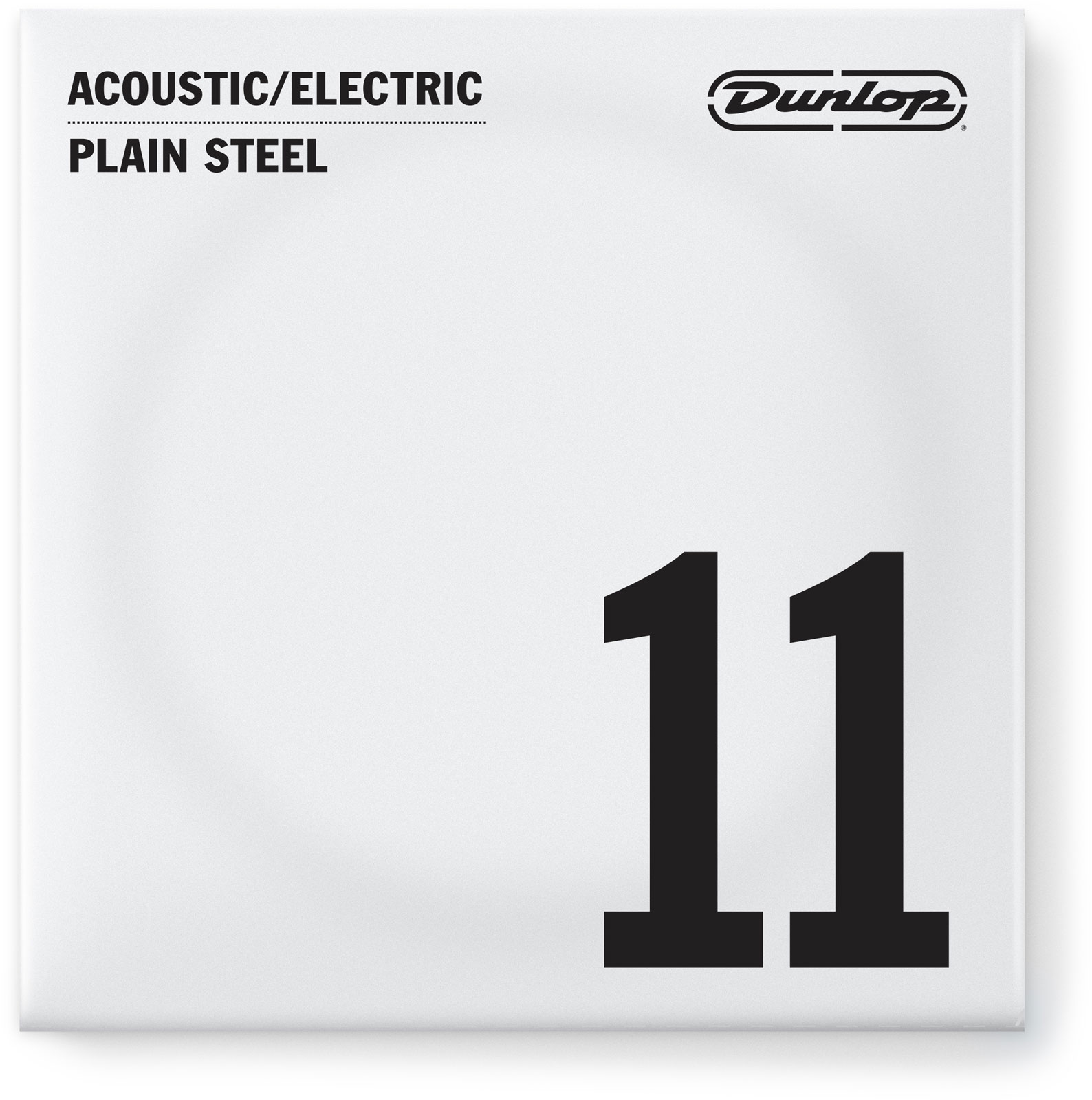 JIM DUNLOP ELECTRIC STRINGS NICKEL PLATED STEEL UNIT SOLID STEEL 011