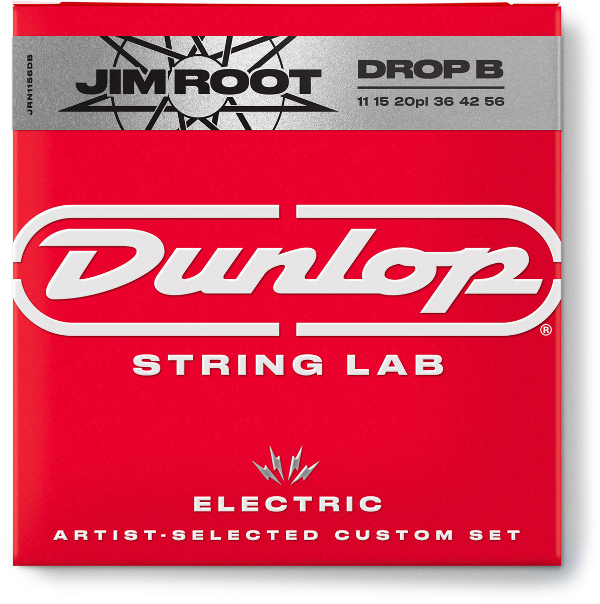 JIM DUNLOP Jeu Electrique Jim Root Signature 11-56 Drop B