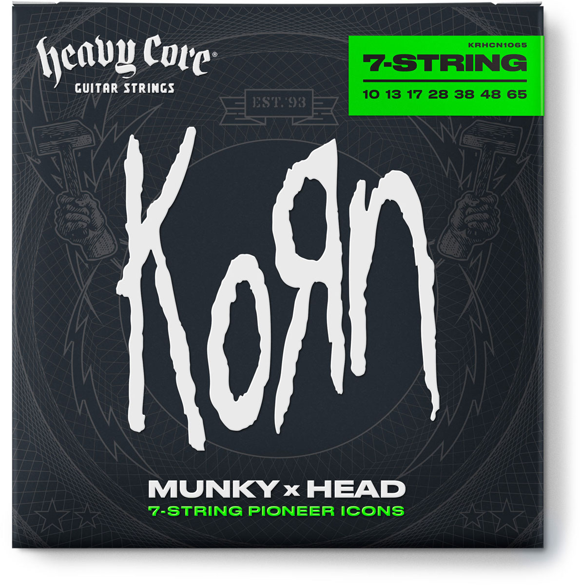 JIM DUNLOP Jeu 7 Cordes Korn Signature