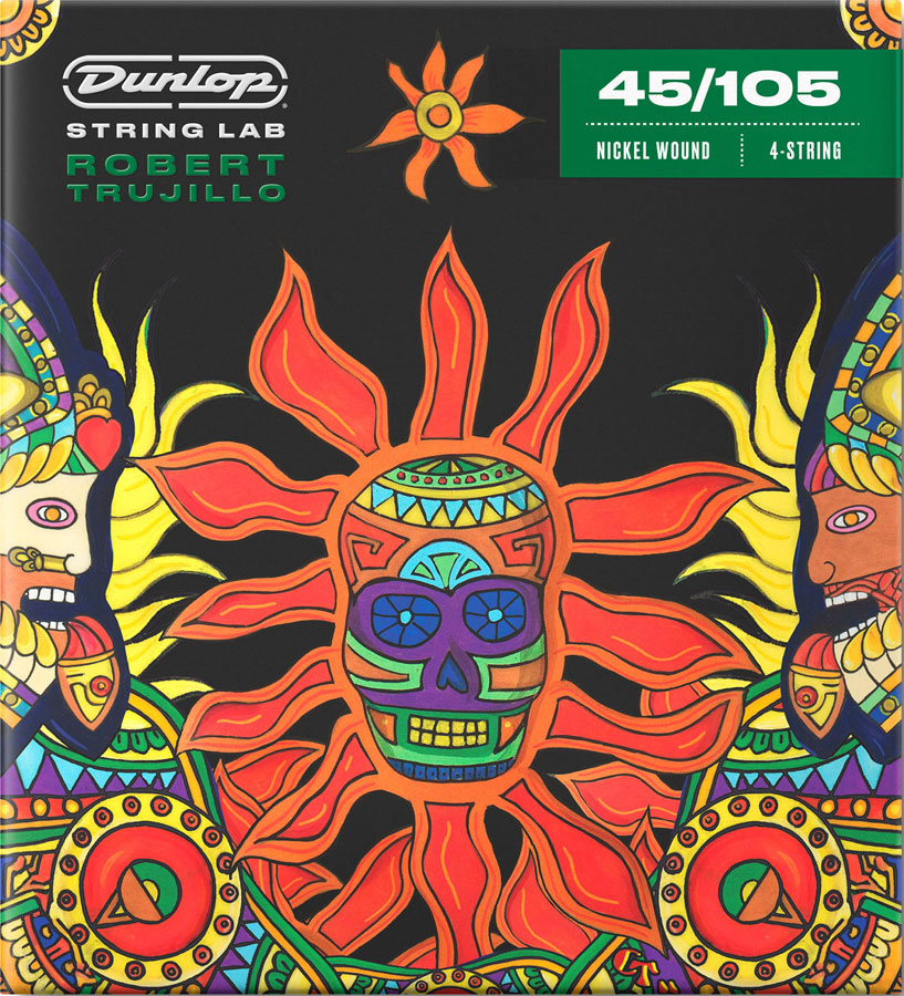 JIM DUNLOP ROBERT TRUJILLO SIGNATURE NICKEL 45-105