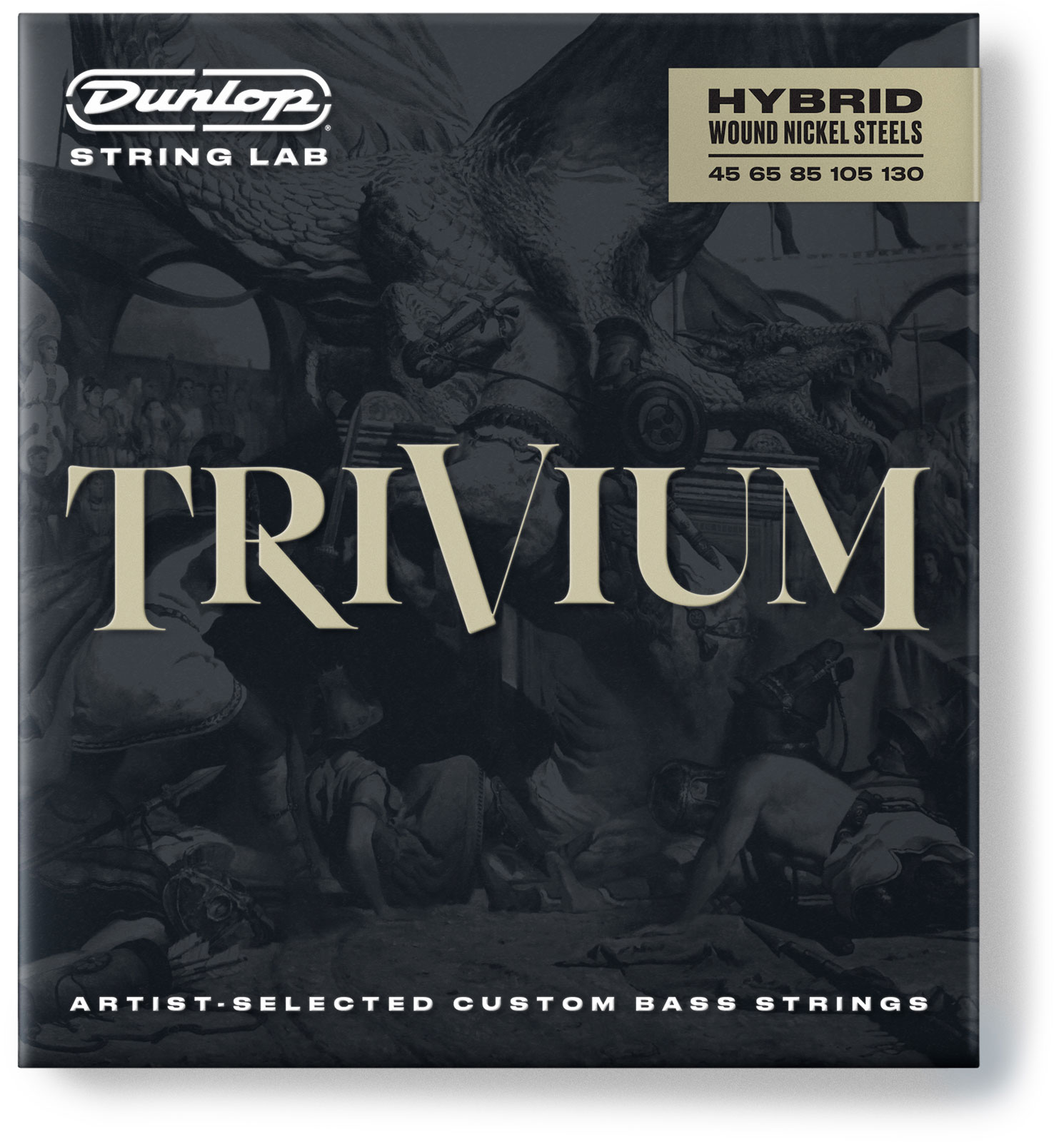 DUNLOP EFFECTS TRIVIUM HYBRID WOUND NICKEL 45-130