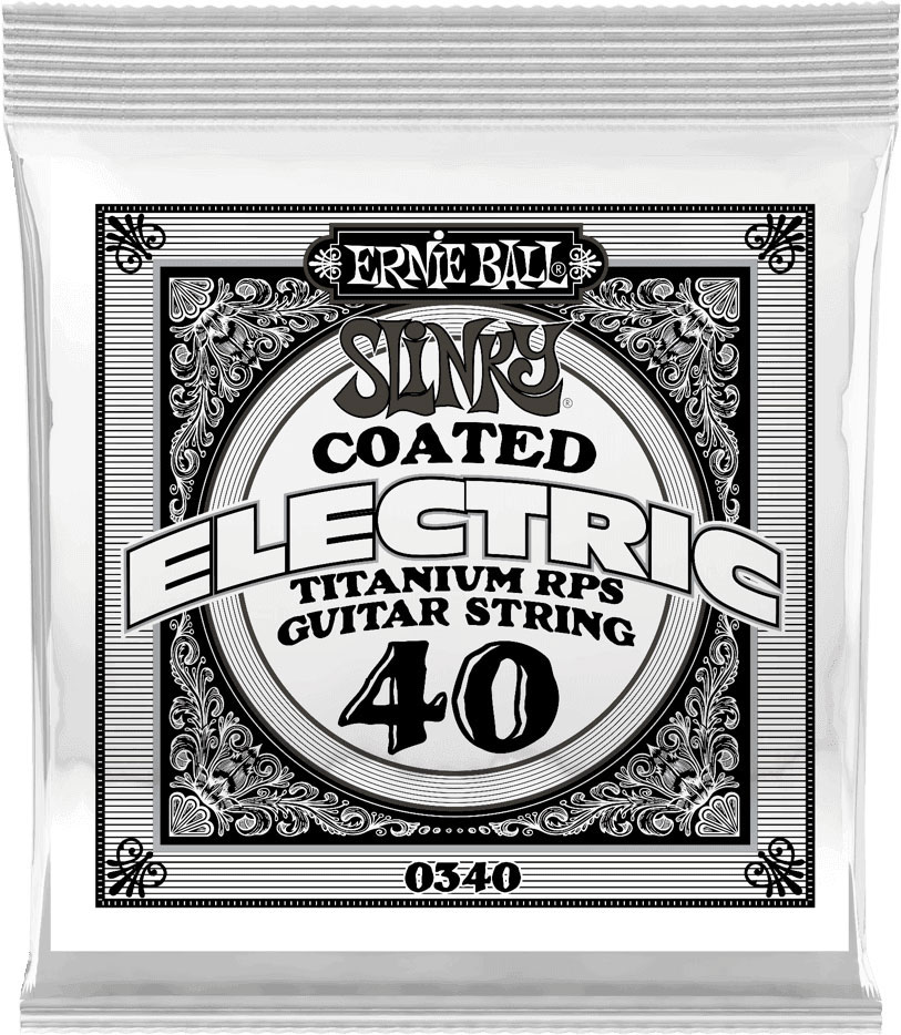 ERNIE BALL .040 SLINKY COATED NICKEL WOUND ELECTRIC GUITAR STRINGS