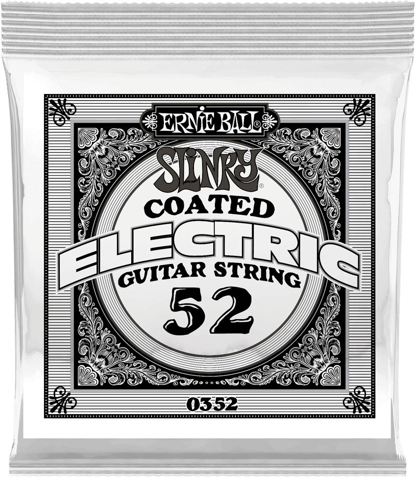 ERNIE BALL .052 SLINKY COATED NICKEL WOUND ELECTRIC GUITAR STRINGS