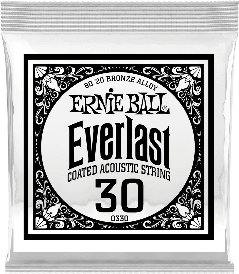 ERNIE BALL Everlast Coated 80/20 Bronze 30