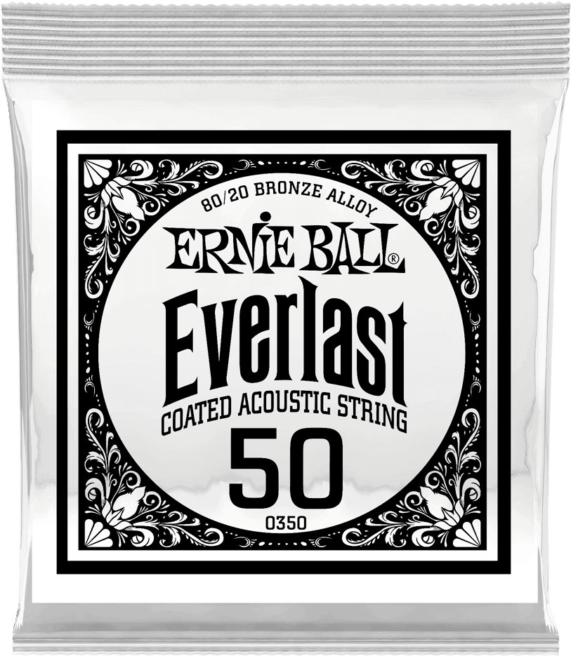 ERNIE BALL Everlast Coated 80/20 Bronze 50