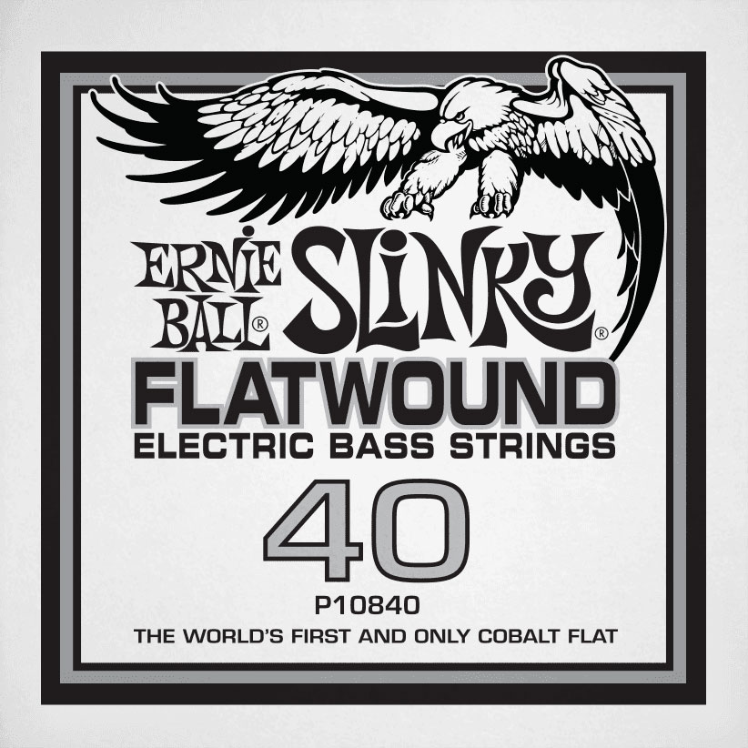 ERNIE BALL Slinky Flatwound 40
