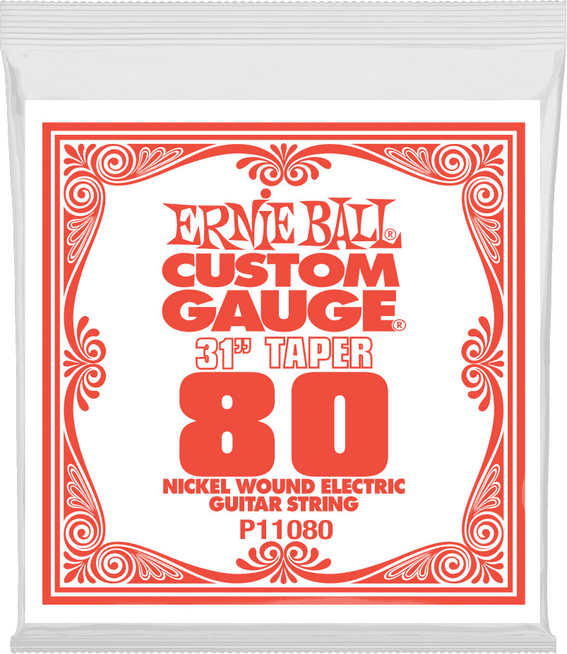 ERNIE BALL SLINKY NICKEL WOUND LONG SCALE 80