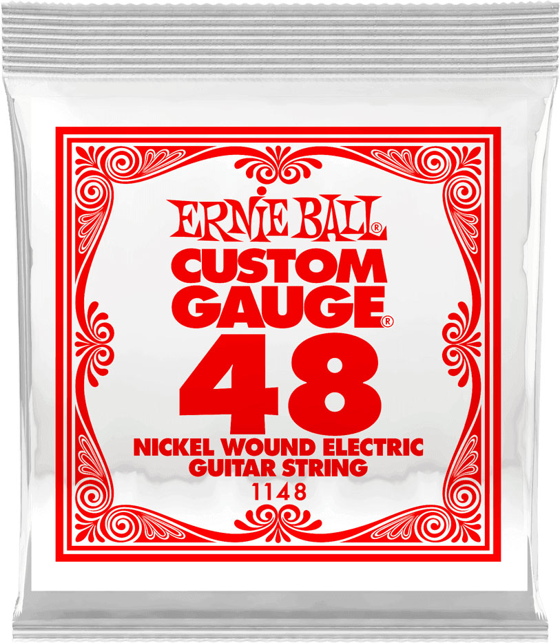 ERNIE BALL .048 NICKEL WOUND ELECTRIC GUITAR STRINGS