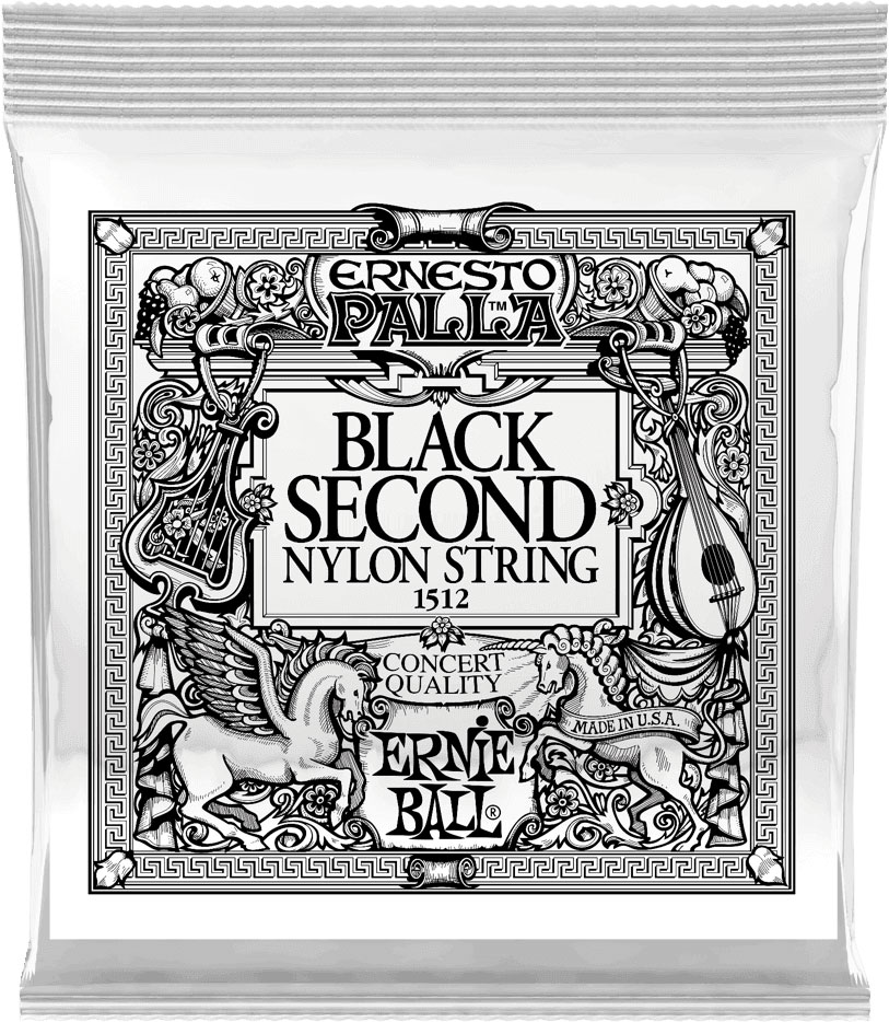 ERNIE BALL Ernesto Palla Nylon 2e Noir
