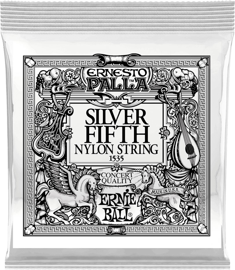 ERNIE BALL SILVER 5TH ERNESTO PALLA NYLON CLASSICAL GUITAR STRINGS