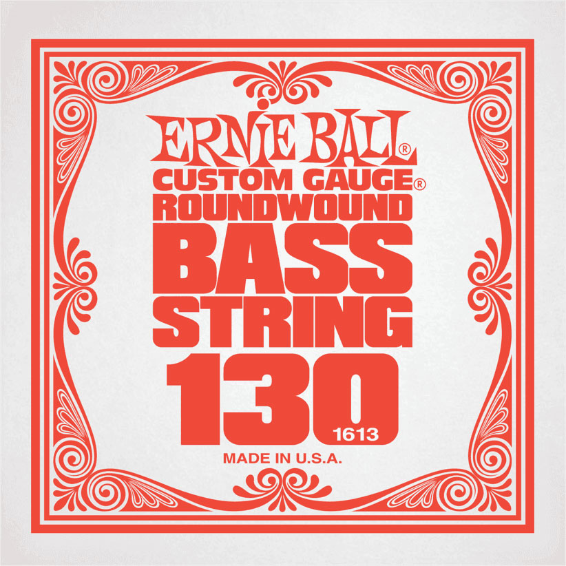 ERNIE BALL .130 NICKEL WOUND ELECTRIC BASS STRING SINGLE