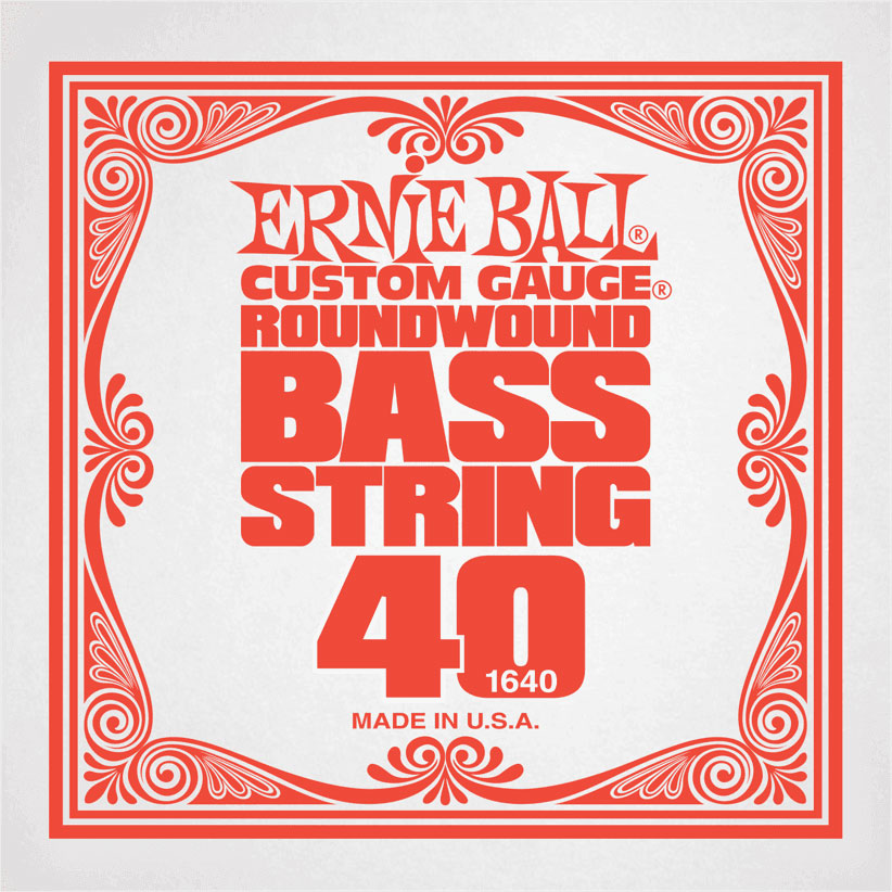 ERNIE BALL .040 NICKEL WOUND ELECTRIC BASS STRING SINGLE
