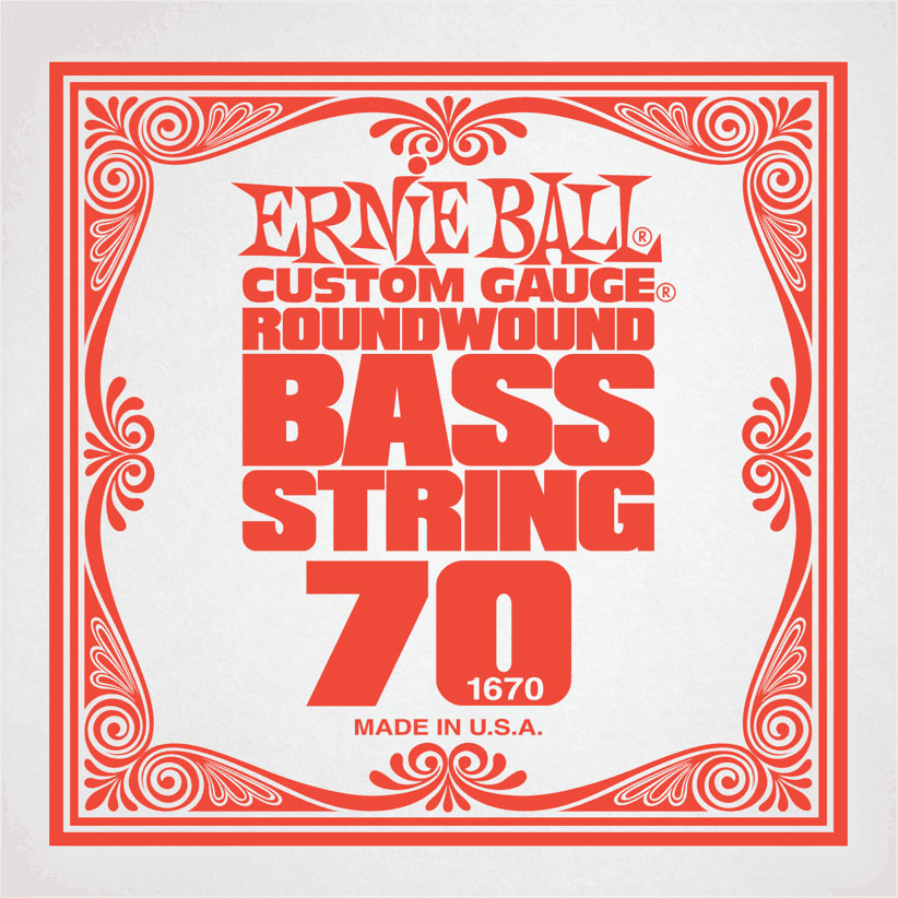 ERNIE BALL .070 NICKEL WOUND ELECTRIC BASS STRING SINGLE