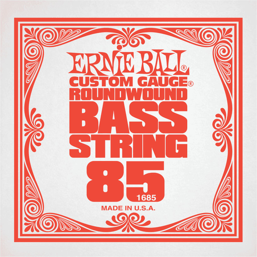 ERNIE BALL .085 NICKEL WOUND ELECTRIC BASS STRING SINGLE